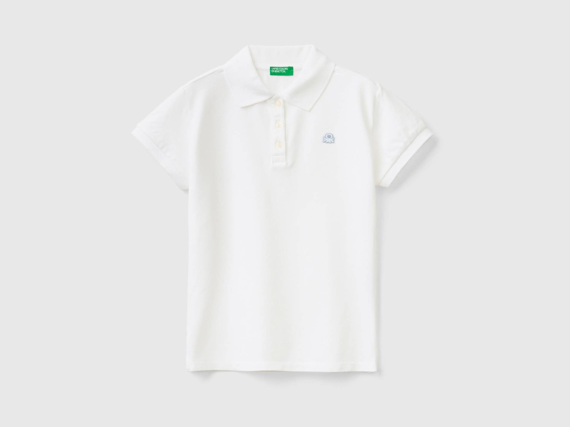 United Colors of Benetton Poloshirt, mit Logo-Stickerei an der Brust von United Colors of Benetton