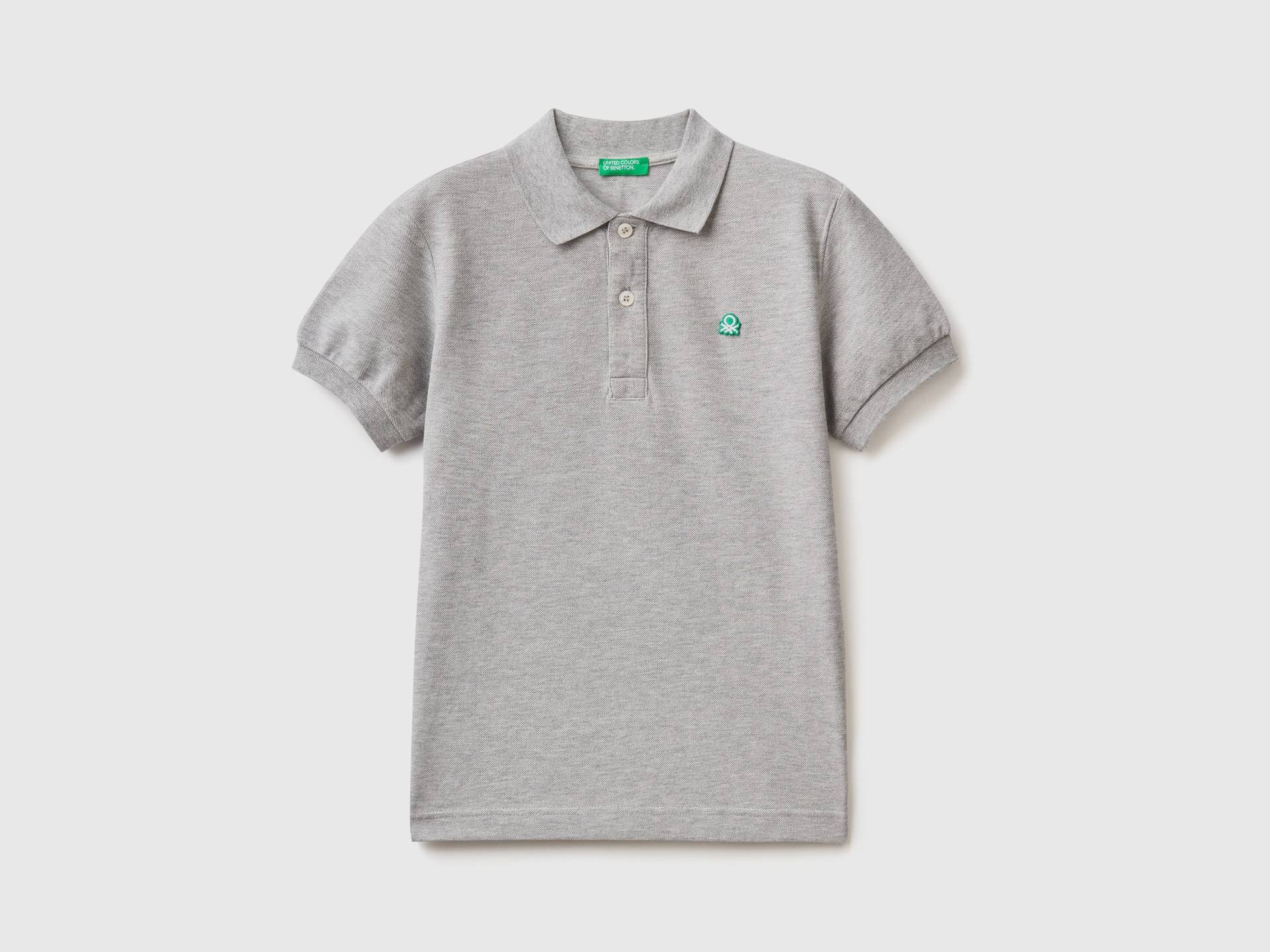 United Colors of Benetton Poloshirt, mit Markenlabel von United Colors of Benetton