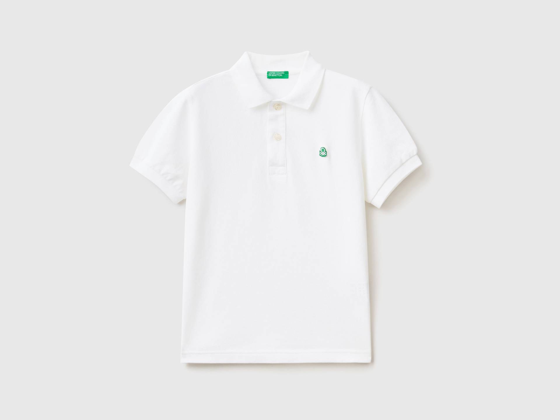 United Colors of Benetton Poloshirt, mit Markenlabel von United Colors of Benetton