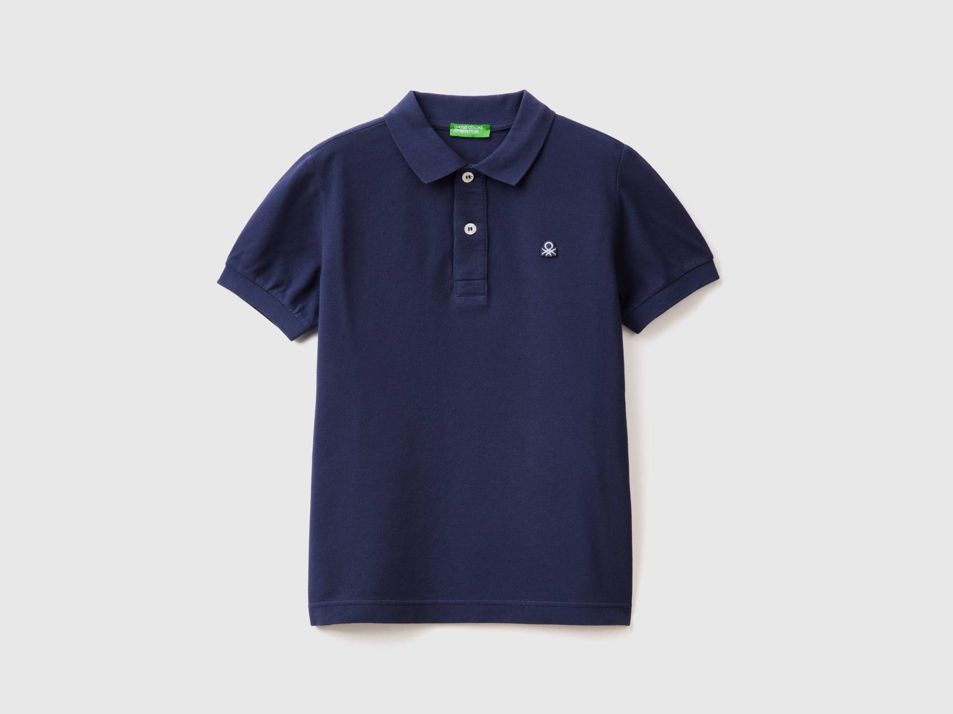 United Colors of Benetton Poloshirt, mit Markenlabel von United Colors of Benetton