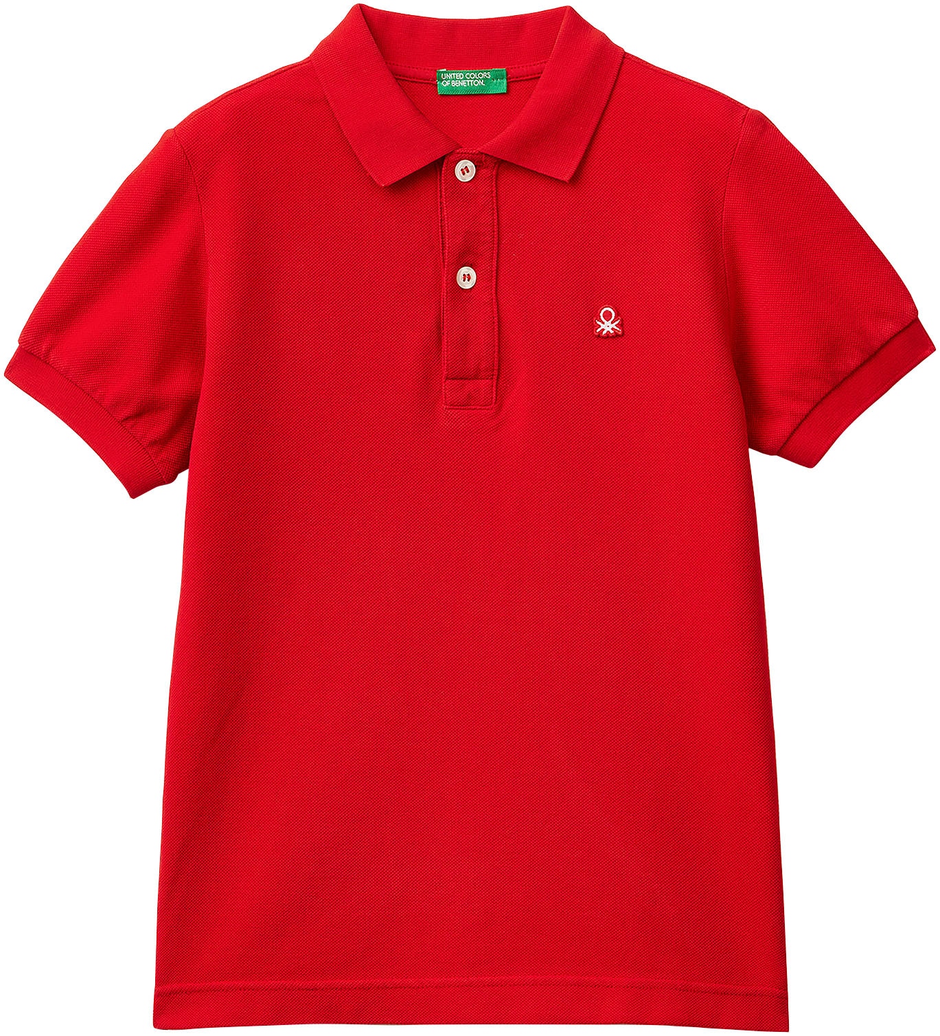 United Colors of Benetton Poloshirt, mit Markenlabel von United Colors of Benetton