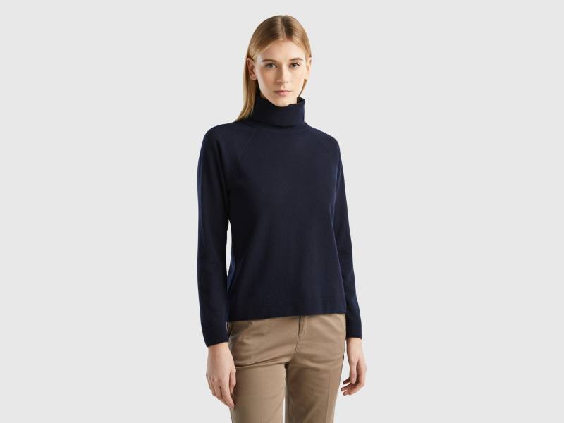 United Colors of Benetton Rollkragenpullover, mit Markenlabel von United Colors of Benetton