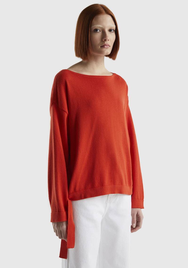 United Colors of Benetton Strickpullover, mit U-Boot-Ausschnitt von United Colors of Benetton