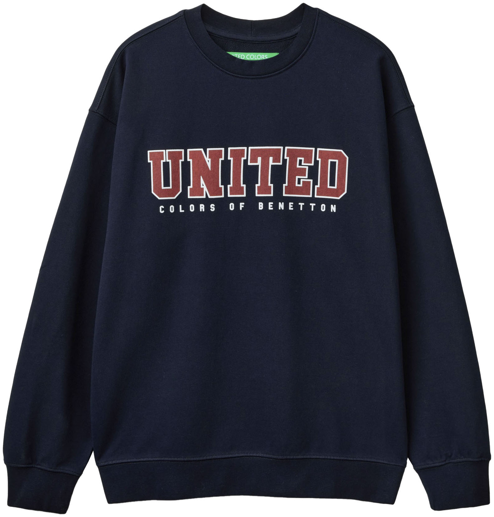 United Colors of Benetton Sweatshirt, mit grossem kontrastfarbenen Print von United Colors of Benetton