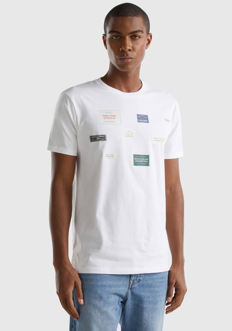 United Colors of Benetton T-Shirt, mit Markenlabel von United Colors of Benetton