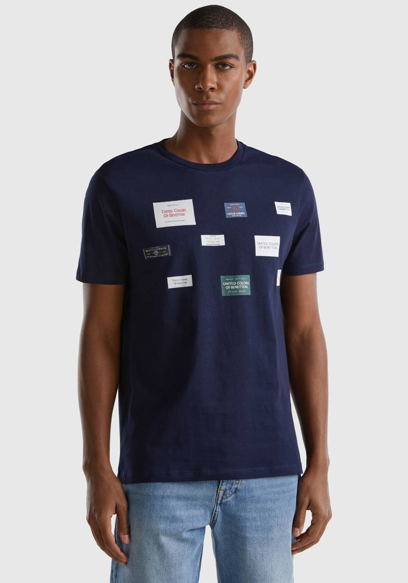 United Colors of Benetton T-Shirt, mit Markenlabel von United Colors of Benetton