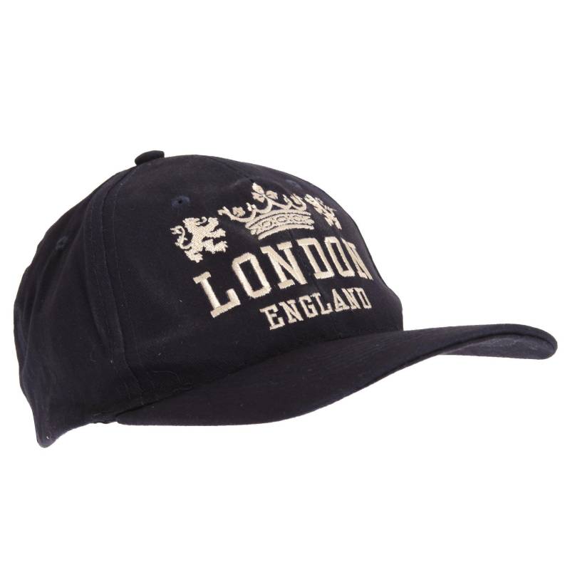 Baseballkappe Mit Londonenglanddesign, Marine Damen Marine ONE SIZE von Universal Textiles