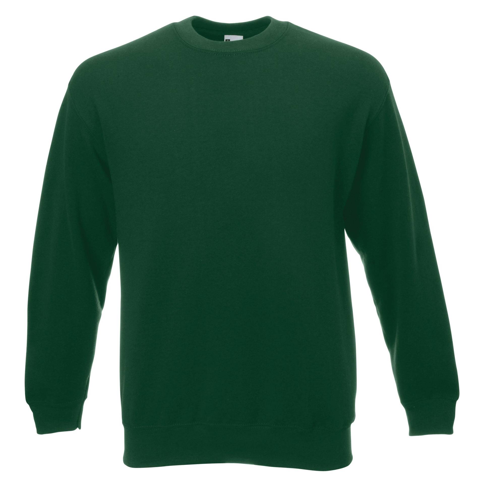 Jersey Sweater Herren Dunkelgrün XL von Universal Textiles