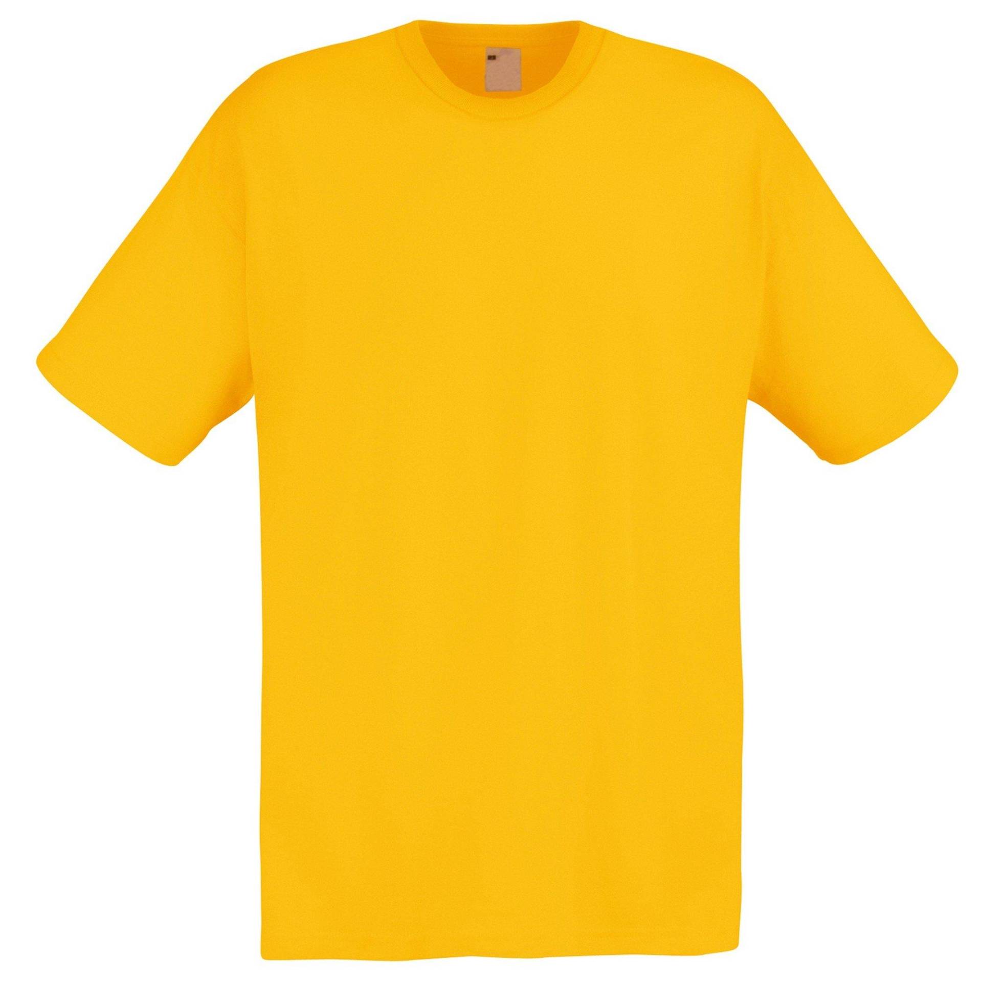 Universal Textiles - Kurzarm Freizeit TShirt, für Herren, Gold, Größe XXL von Universal Textiles