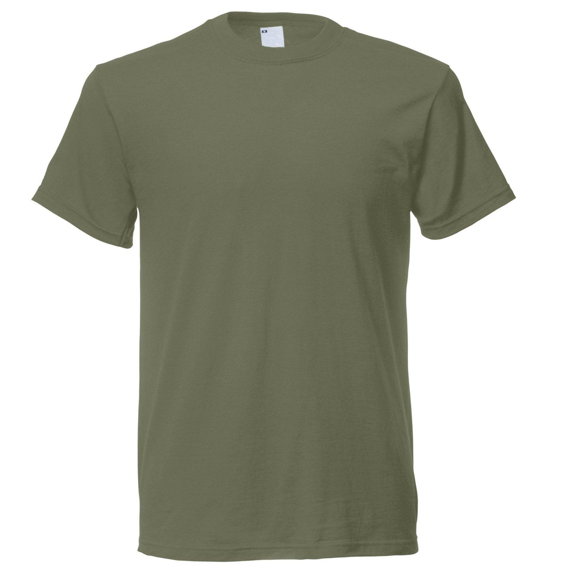 Universal Textiles - Kurzarm Freizeit TShirt, für Herren, Olivegrün, Größe XXL von Universal Textiles