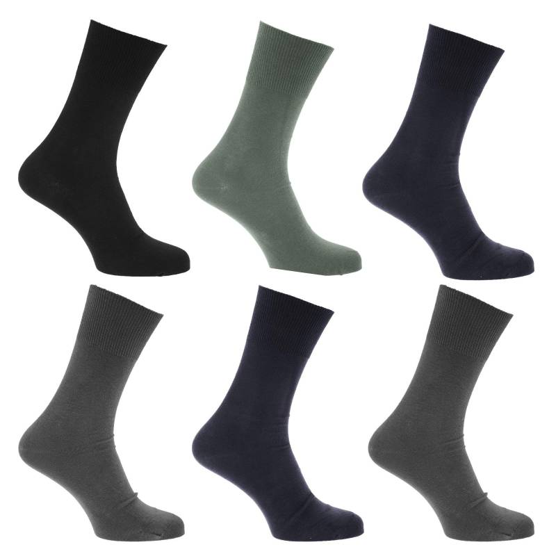 Socken, 6erpack Herren Multicolor 39-43 von Universal Textiles