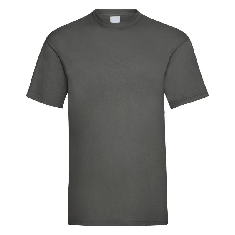 Universal Textiles - Value Kurzarm Freizeit TShirt, für Herren, Grau, Größe L von Universal Textiles