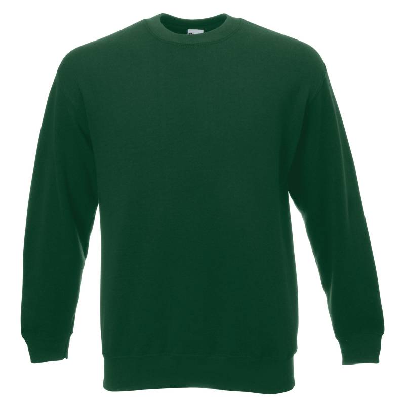 Universal Textiles - Jersey Sweater, für Herren, Dunkelgrün, Größe L von Universal Textiles