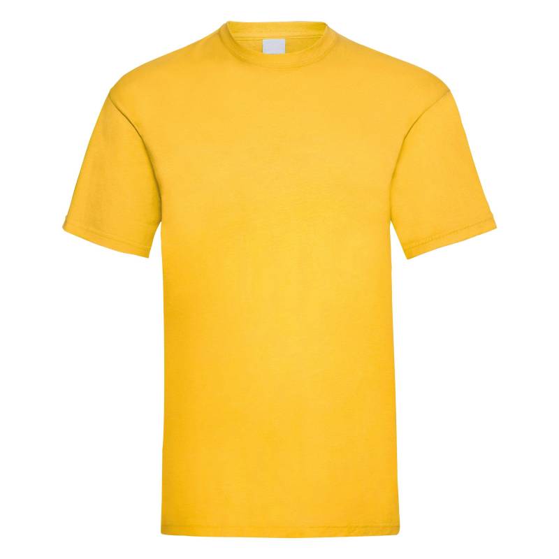 Universal Textiles - Value Kurzarm Freizeit TShirt, für Herren, Gold, Größe L von Universal Textiles