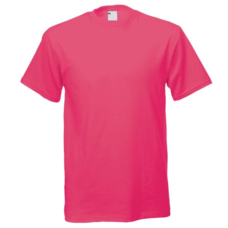 Universal Textiles - Kurzarm Freizeit TShirt, für Herren, Pink, Größe L von Universal Textiles