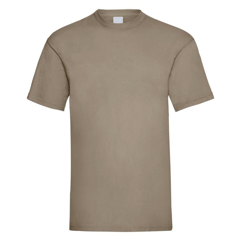 Universal Textiles - Value Kurzarm Freizeit TShirt, für Herren, Sand, Größe M von Universal Textiles