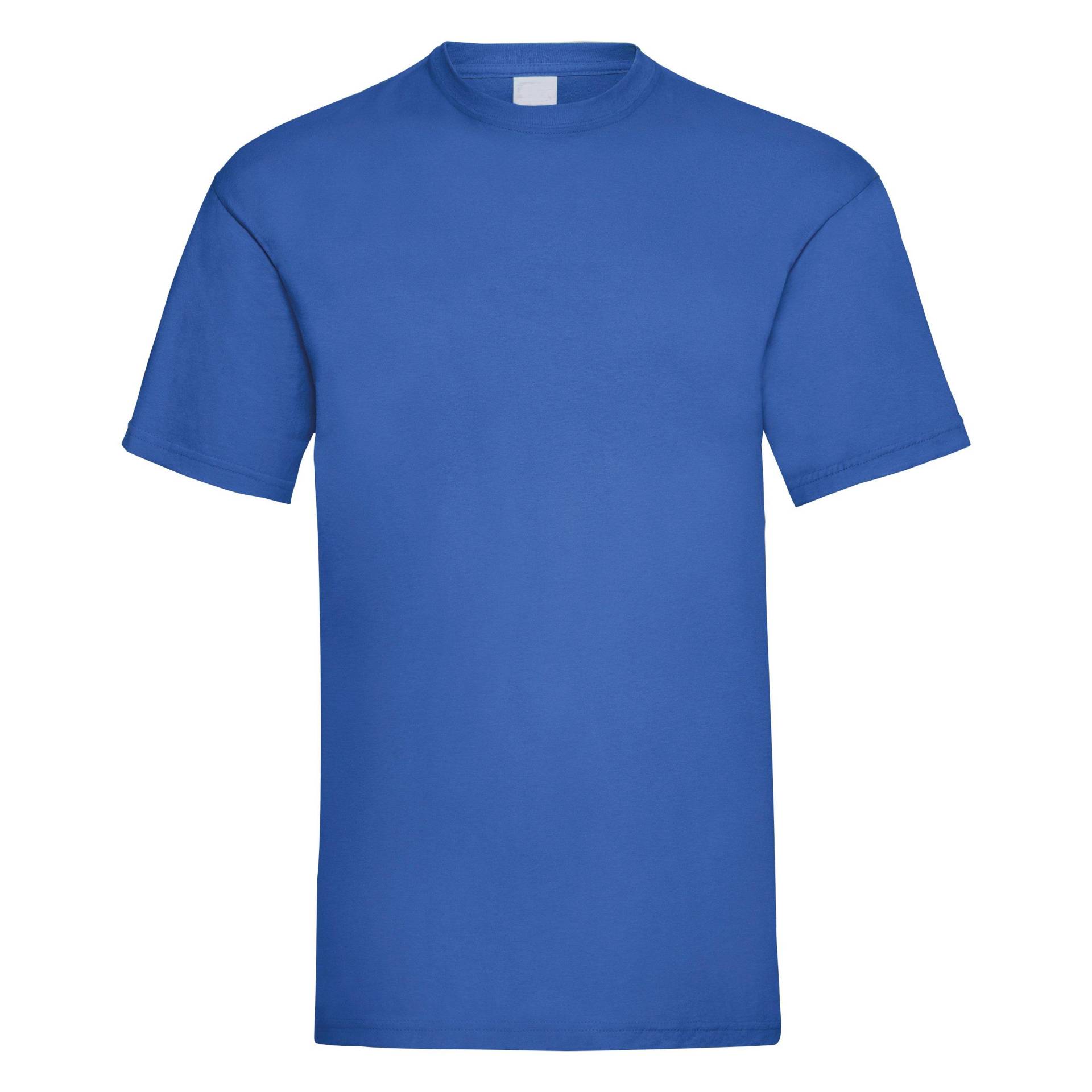 Universal Textiles - Value Kurzarm Freizeit TShirt, für Herren, Blau, Größe M von Universal Textiles