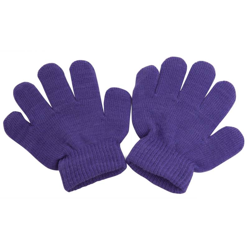 Winter Magic Gloves Jungen Lila ONE SIZE von Universal Textiles