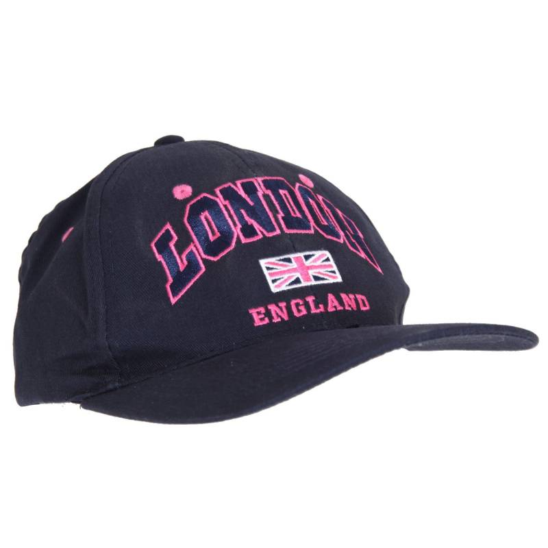 Baseballkappe Mit Londonenglanddesign, Marineblau Damen Marine ONE SIZE von Universal Textiles