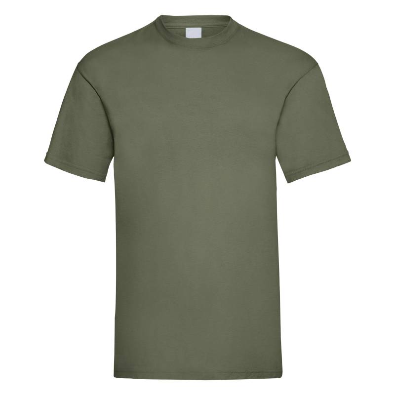 Value Kurzarm Freizeit Tshirt Herren Olivegrün S von Universal Textiles