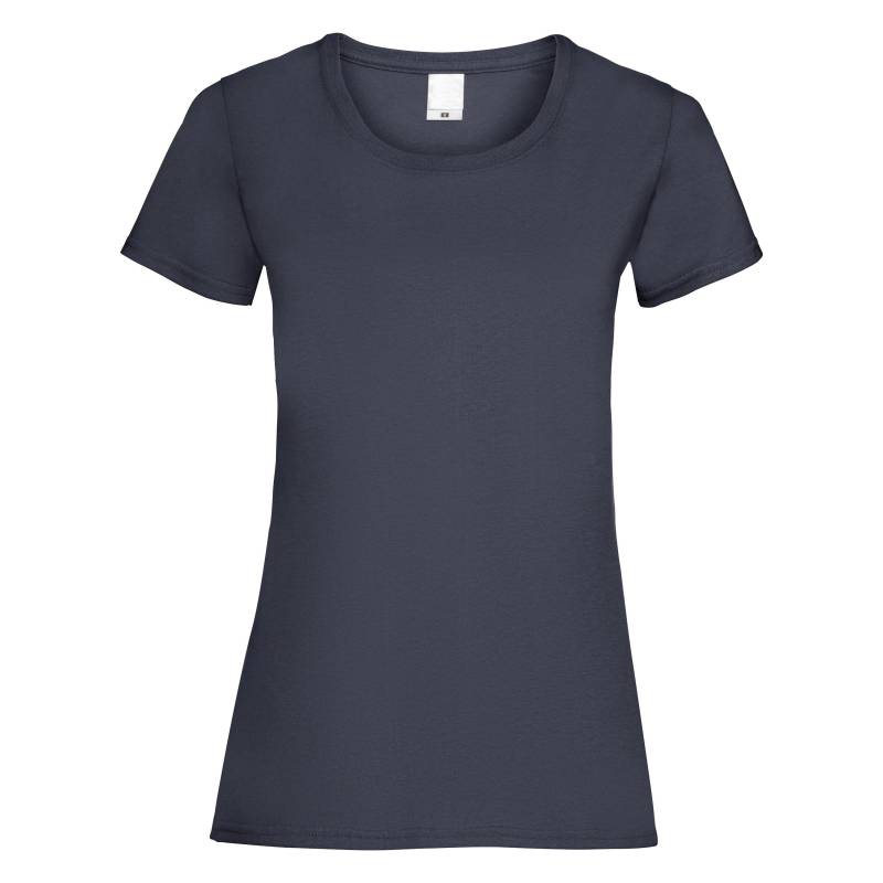 Universal Textiles - Value Fitted Kurzarm Freizeit TShirt, für Damen, Mitternachtsblau, Größe XL von Universal Textiles