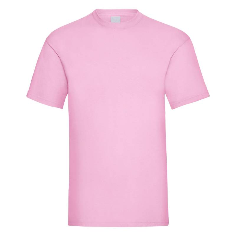 Universal Textiles - Value Kurzarm Freizeit TShirt, für Herren, Pink, Größe XL von Universal Textiles