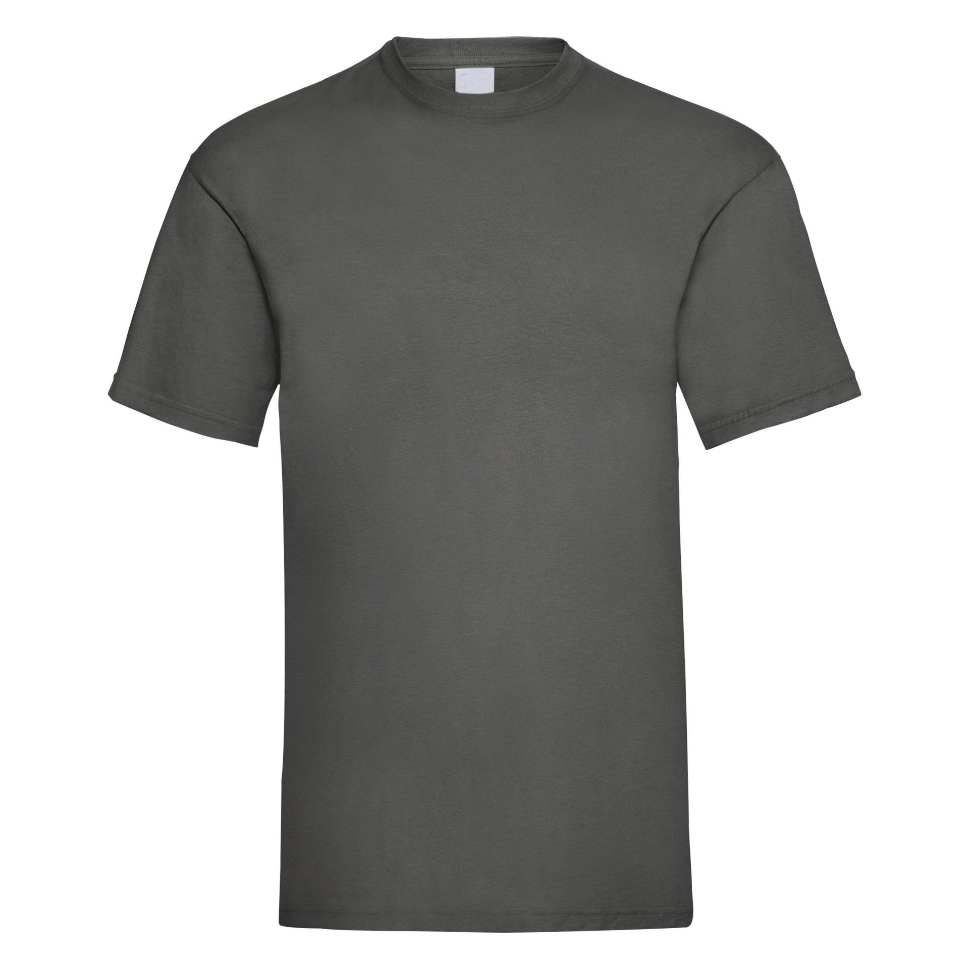 Universal Textiles - Value Kurzarm Freizeit TShirt, für Herren, Grau, Größe XL von Universal Textiles