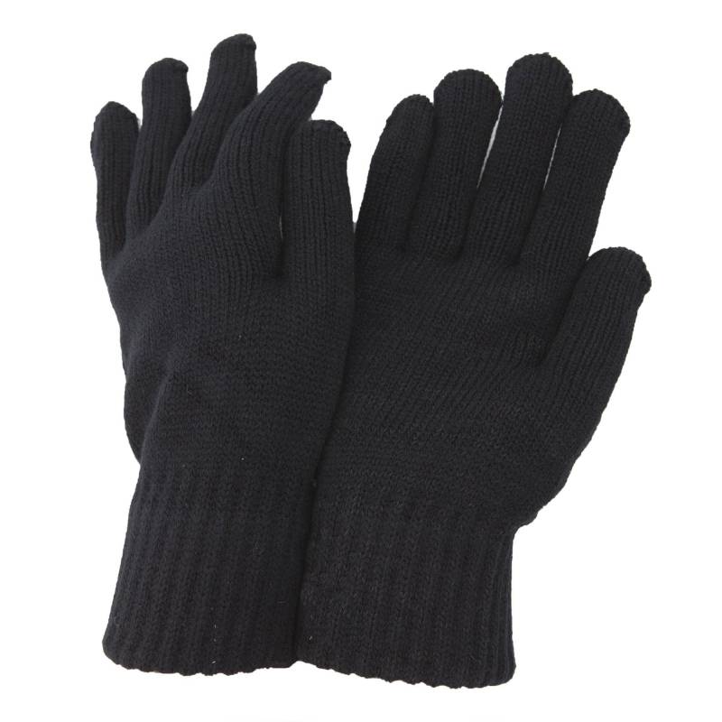 Universal Textiles - ABSTAND Thermal gestrickte Winterhandschuhe, für Herren, Schwarz, One Size von Universal Textiles