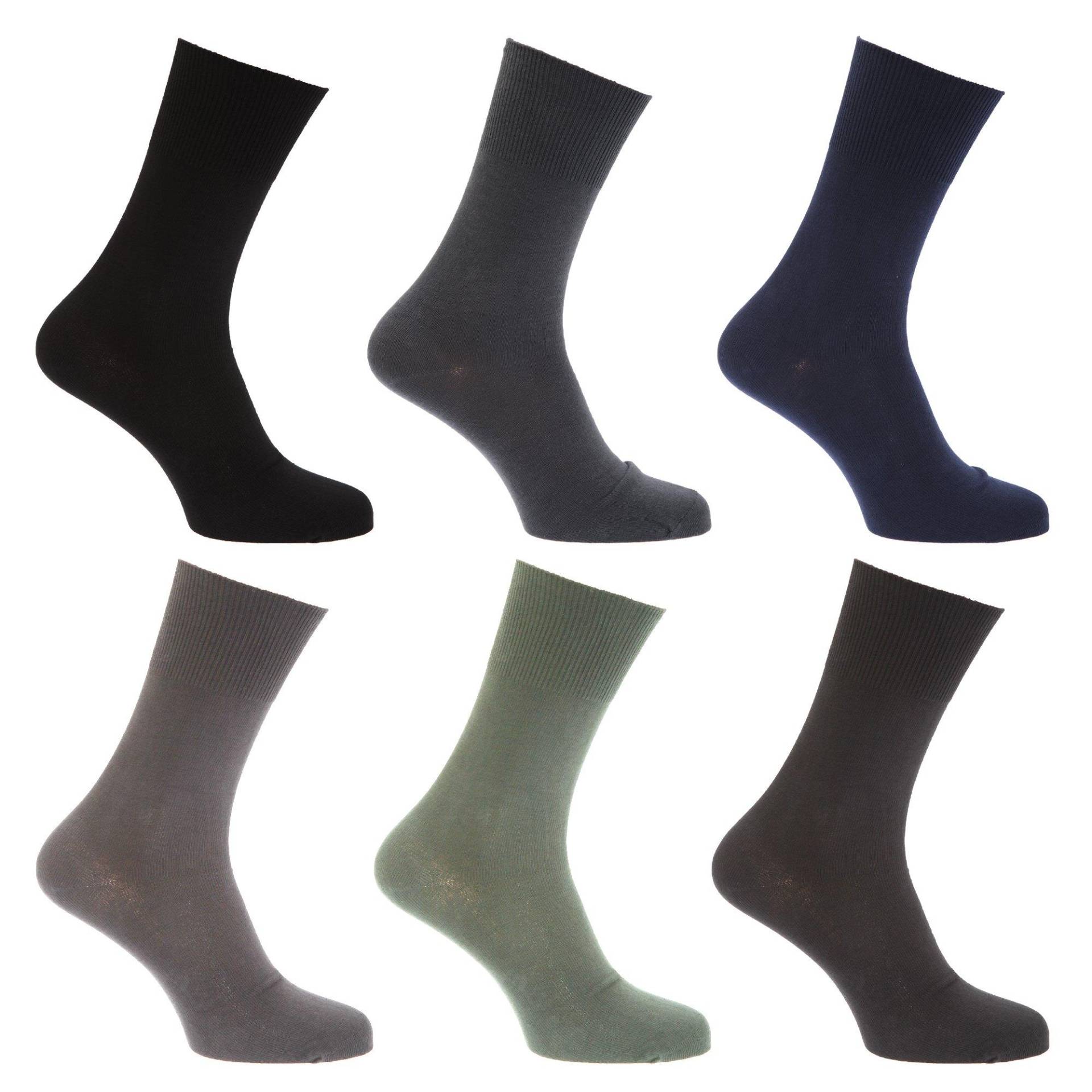 Socken, 6erpack Herren Multicolor 39-43 von Universal Textiles