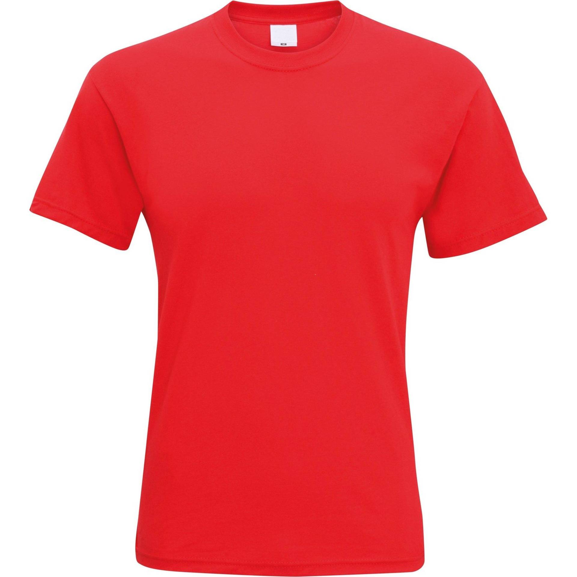 Universal Textiles - Kurzarm Freizeit TShirt, für Herren, Rot Bunt, Größe XXL von Universal Textiles