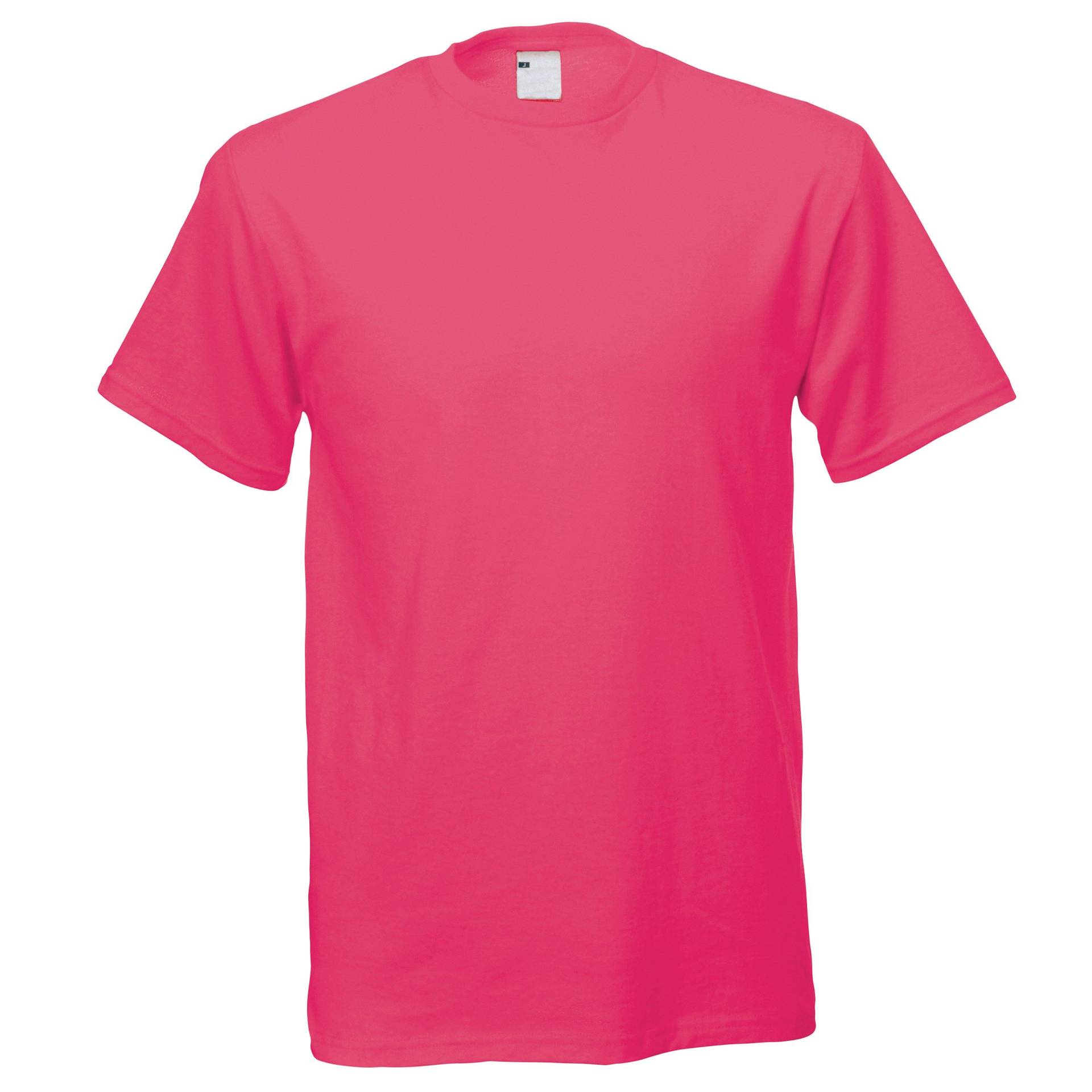 Universal Textiles - Kurzarm Freizeit TShirt, für Herren, Pink, Größe XXL von Universal Textiles