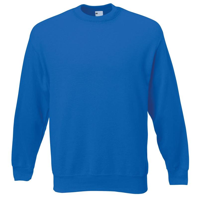 Männer Jersey Sweater Herren Blau S von Universal Textiles