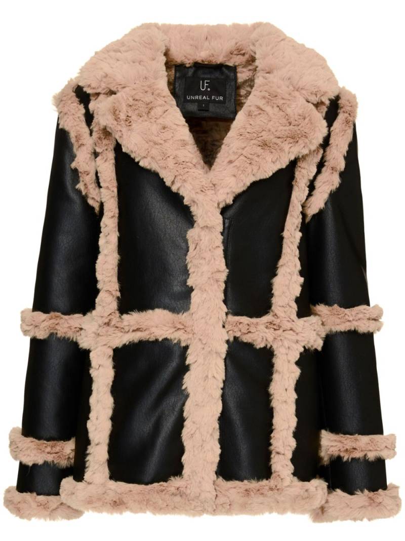 Unreal Fur Gate Keeper faux-leather jacket - Black von Unreal Fur