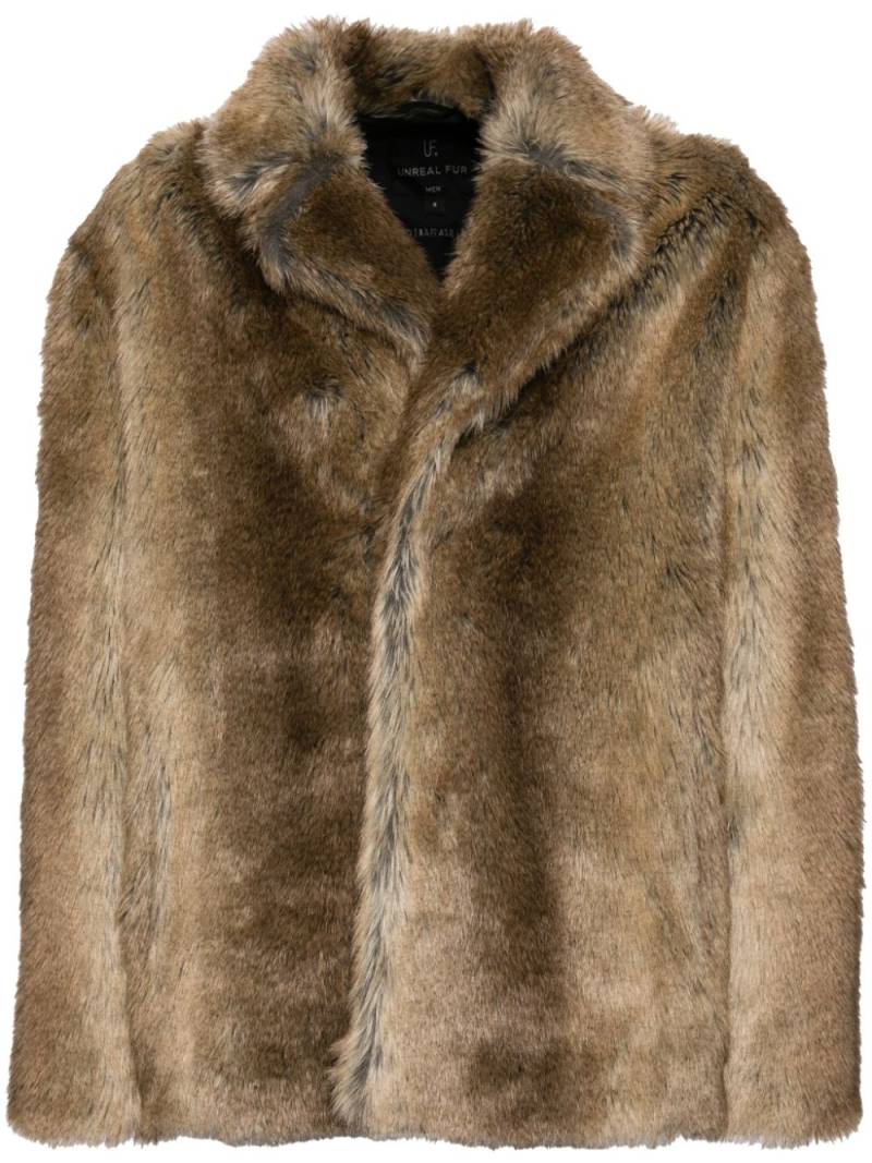 Unreal Fur Lupin jacket - Brown von Unreal Fur