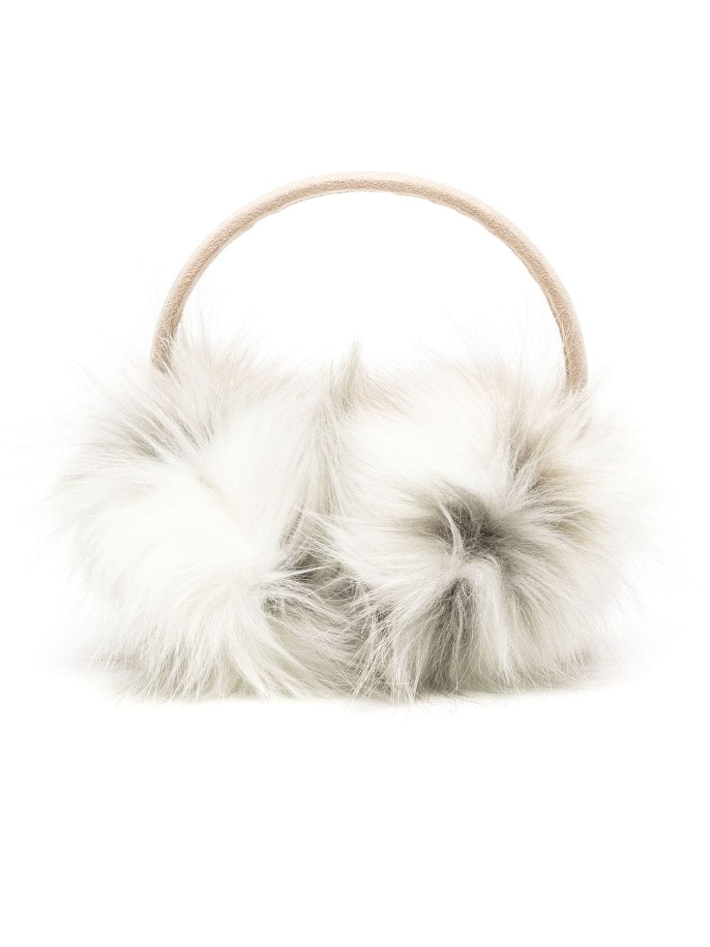 Unreal Fur faux-fur earmuffs - Neutrals von Unreal Fur