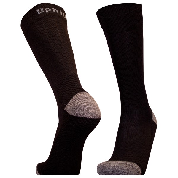 UphillSport - Julma Trekking M4 Active Comfort with Merino - Wandersocken Gr 35-38;39-42;43-46;47-50 grau;schwarz von UphillSport