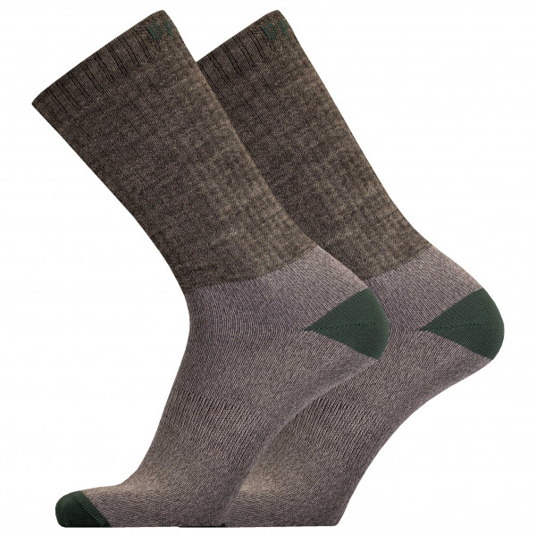 UphillSport - Posio Hiking 3-Layer Merino - Wandersocken Gr 35-38 grau von UphillSport