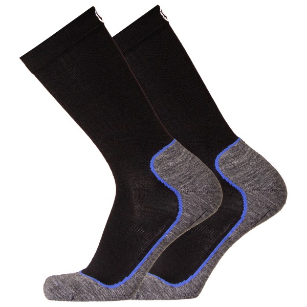 UphillSport - Repo 4-Layer Drytech M4 Merino & Tencel - Wandersocken Gr 35-38 schwarz von UphillSport