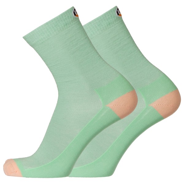 UphillSport - Teijo Hiking & Walking 3-Layer Liner L3 w/ Merino - Wandersocken Gr 35-38 grün von UphillSport