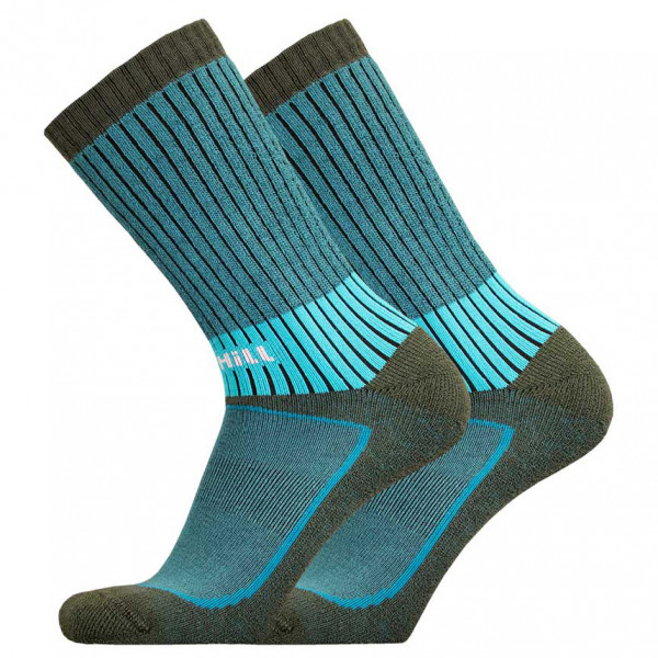 UphillSport - Vaaru Trekking 4L Softech M3 w/ Merino & Bamboo - Wandersocken Gr 35-38 türkis von UphillSport