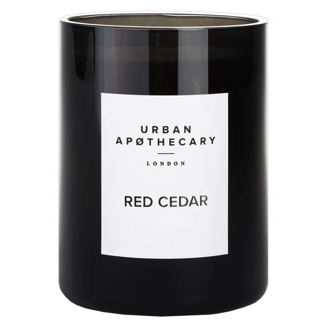 Urban Apothecary - Luxury Boxed Glass Candle Red Cedar von Urban Apothecary London