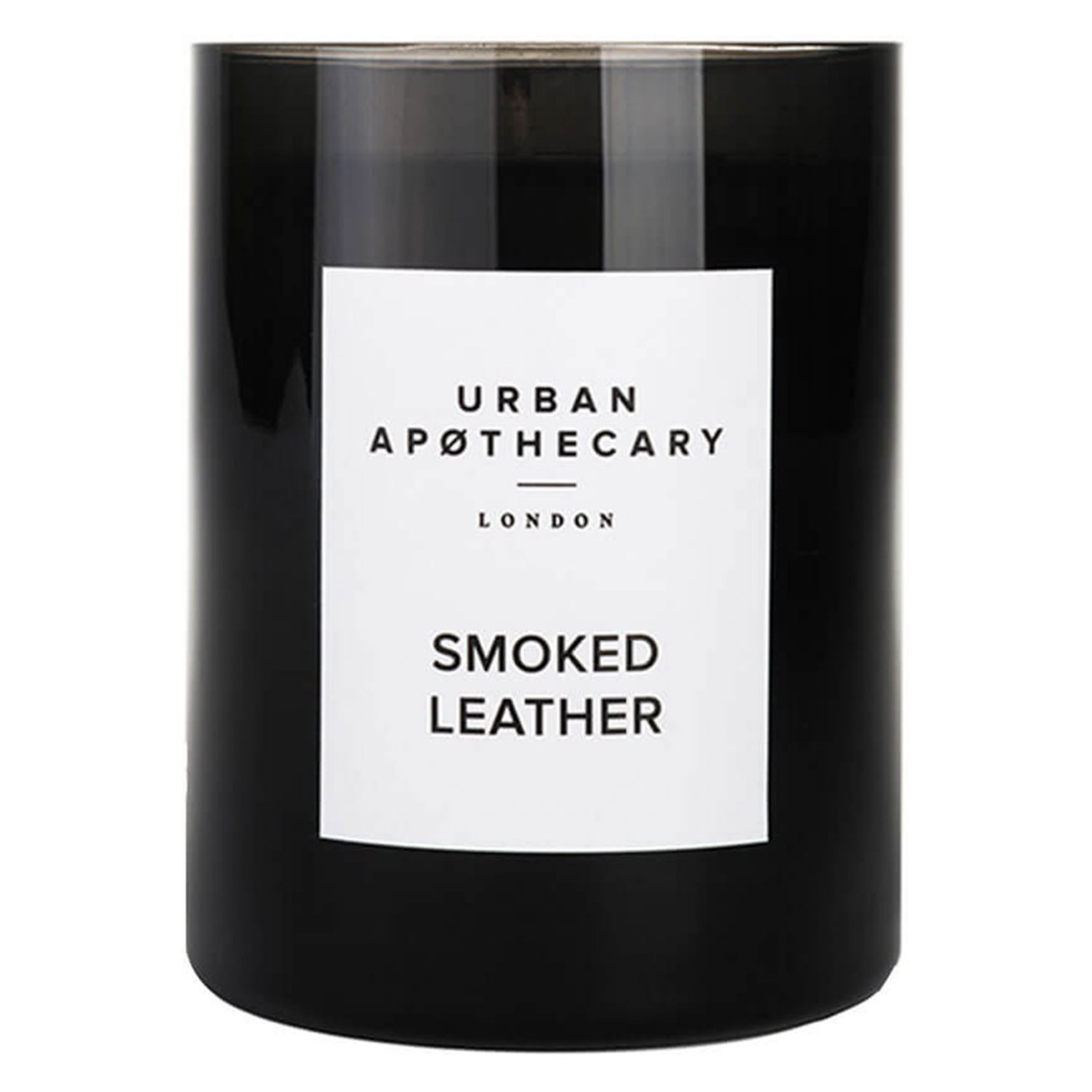 Urban Apothecary - Luxury Boxed Glass Candle Smoked Leather von Urban Apothecary London