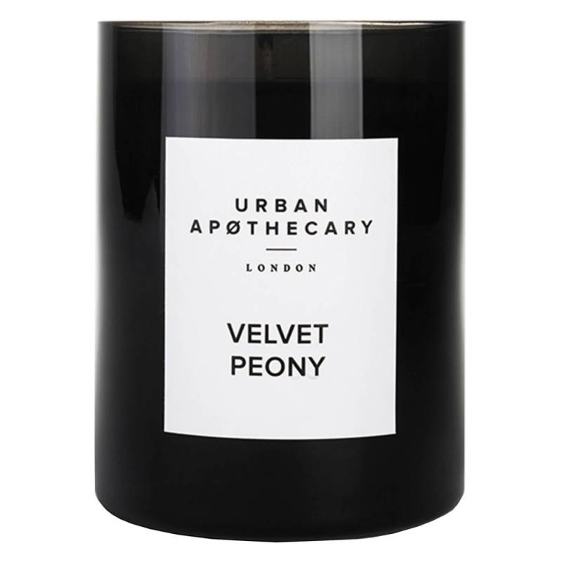 Urban Apothecary - Luxury Boxed Glass Candle Velvet Peony von Urban Apothecary London