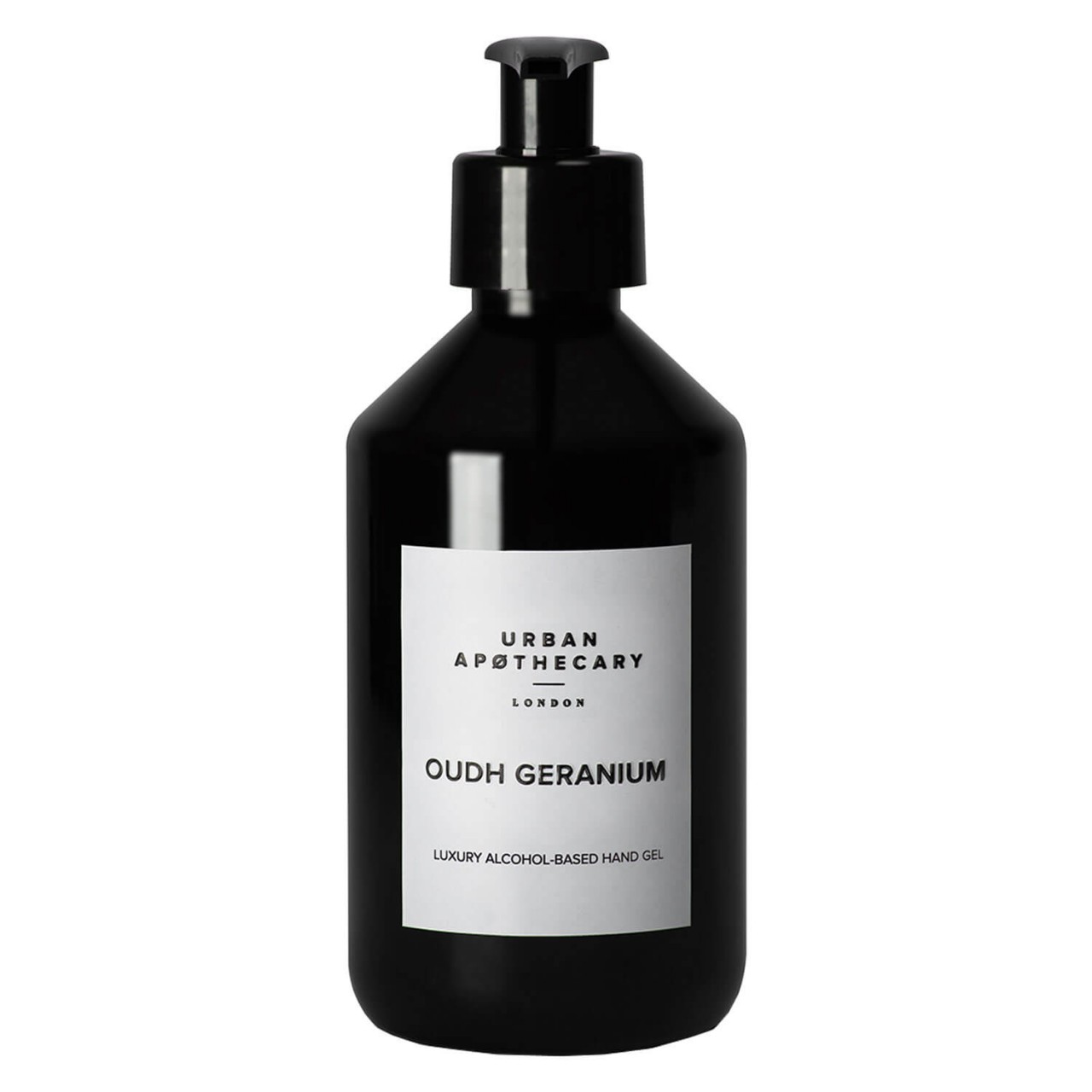 Urban Apothecary - Luxury Hand Sanitiser Gel Oudh Geranium von Urban Apothecary London