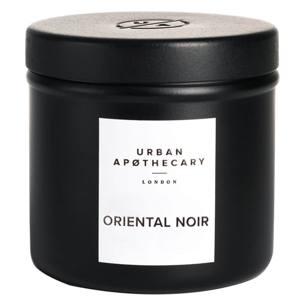 Urban Apothecary - Luxury Iron Travel Candle Oriental Noir von Urban Apothecary London