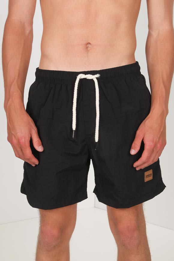 Urban Classics Badeshorts | Schwarz | Herren  | L von Urban Classics