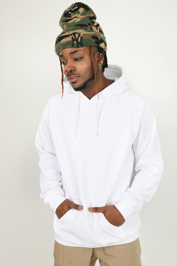 Urban Classics Oversize Kapuzensweatshirt | Weiss | Herren  | L von Urban Classics