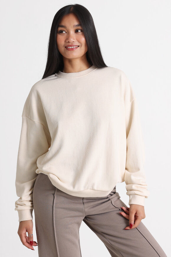 Urban Classics Light Terry Oversize Sweatshirt | Whitesand | Damen  | L von Urban Classics