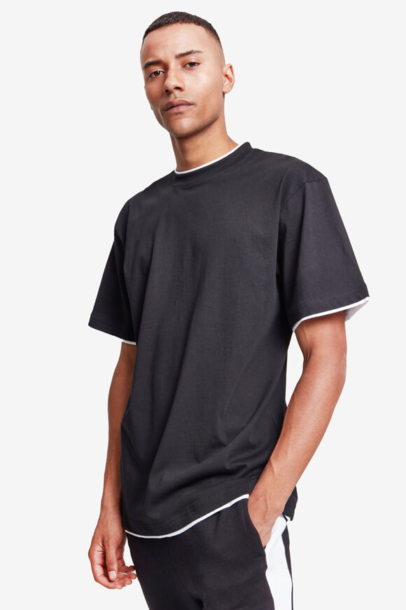 Urban Classics T-Shirt | Schwarz + Weiss | Herren | XL Urban Classics T-Shirt | Schwarz + Weiss | Herren | XL von Urban Classics