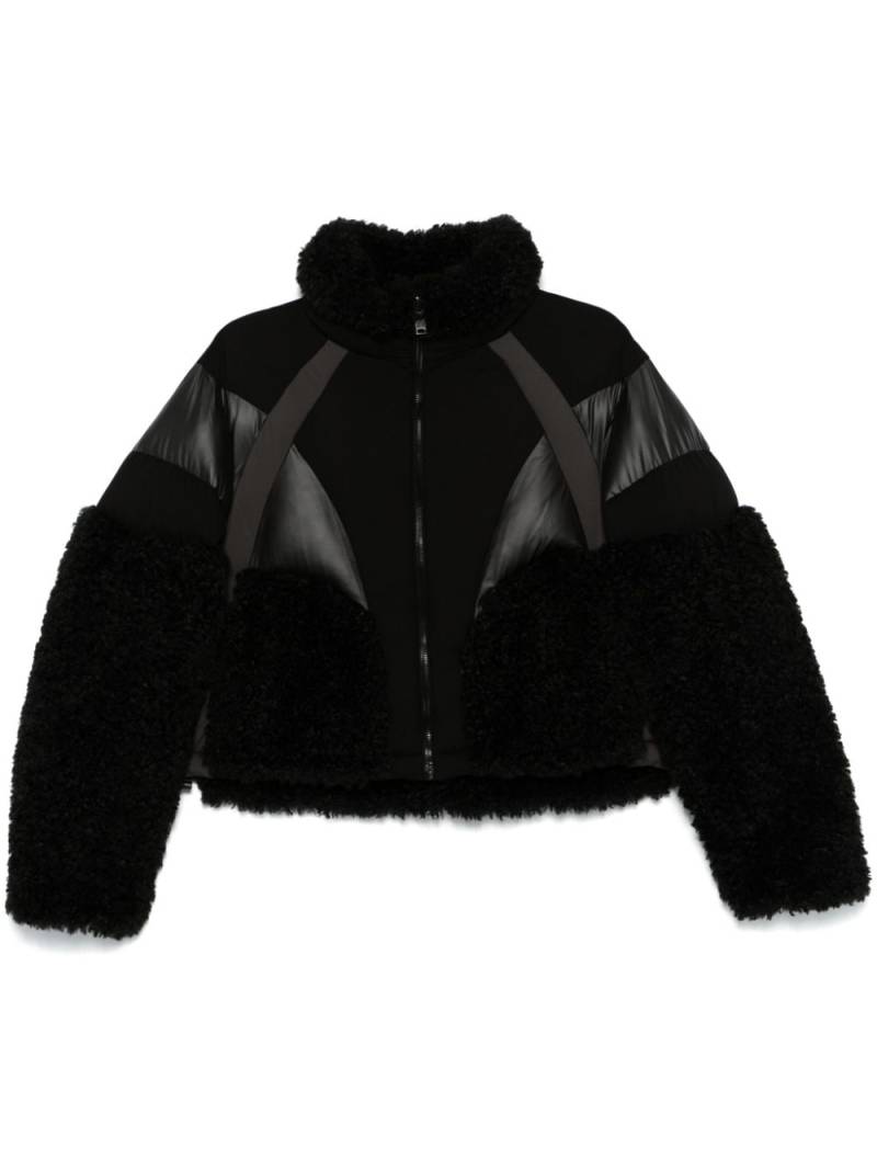 Urbancode faux-shearling detail jacket - Black von Urbancode